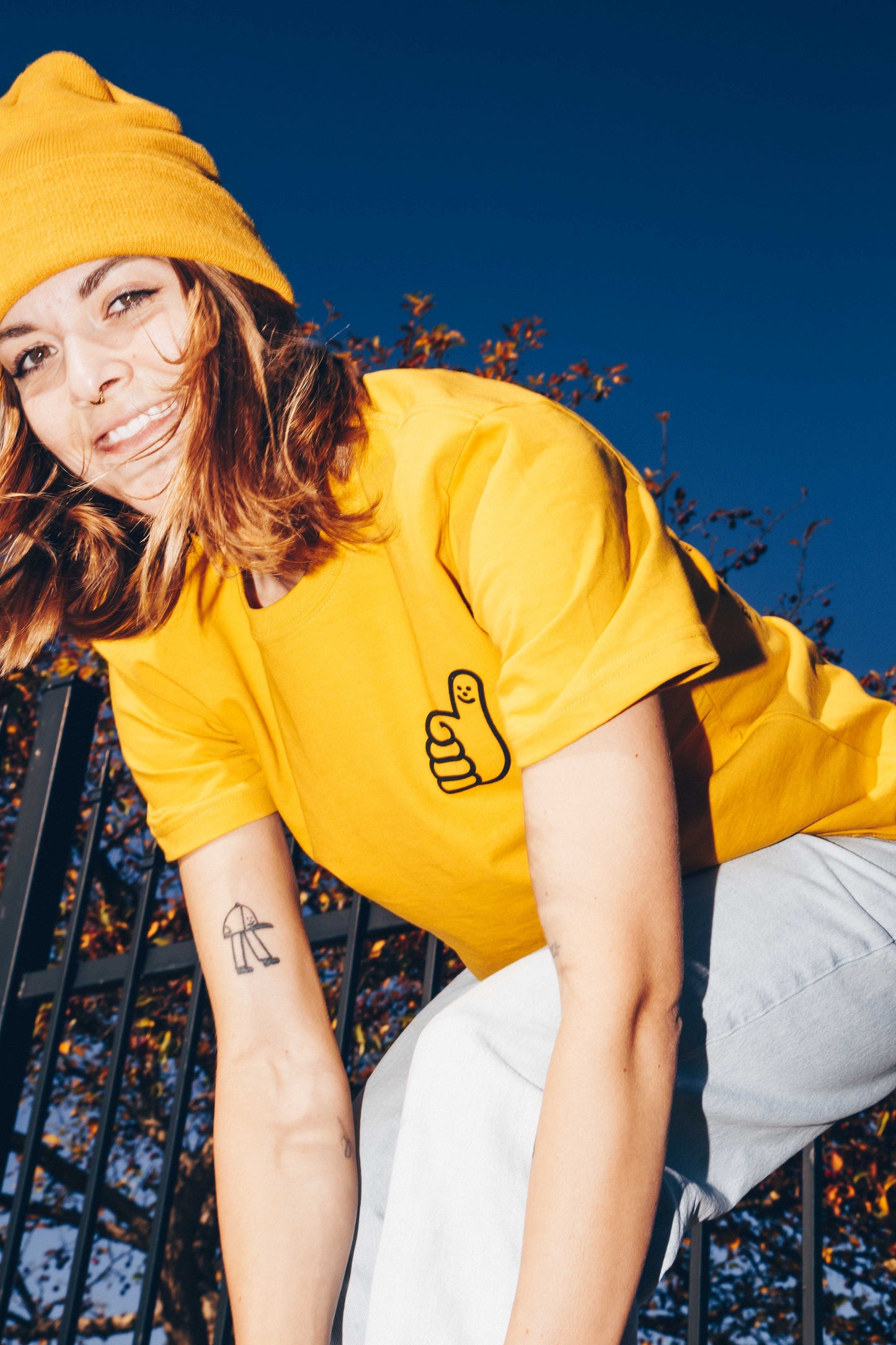 T-Shirt - Mustard