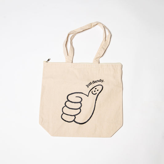 Cotton Zipper Tote